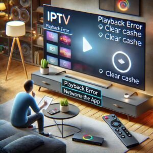 iptv ne fonctionne pas écran noir solution problème iptv smart tv