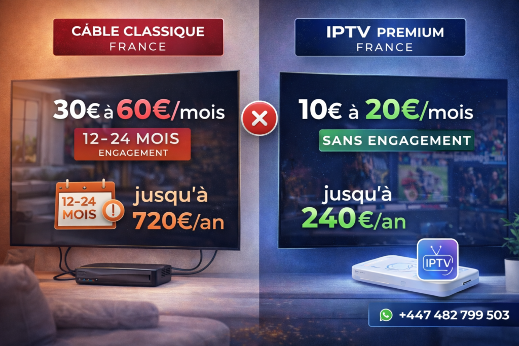 serveur iptv stable une prix performance streaming