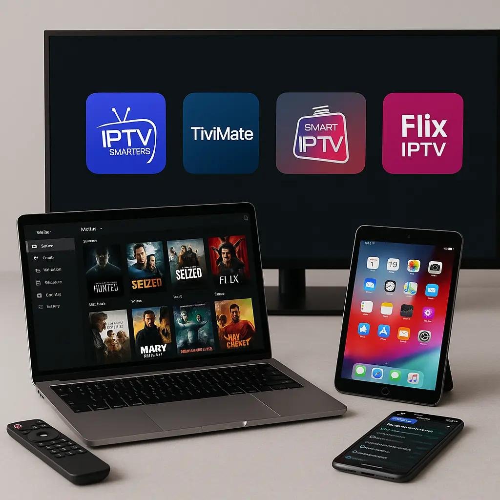 applications IPTV smart tv comparatif iptv smarters tivimate 2026