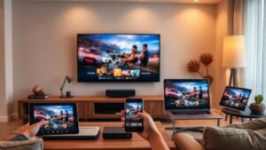 IPTV plateforme streamingplateformes classique vs plateformes classiques moderne 2026 Smart TV multi écran