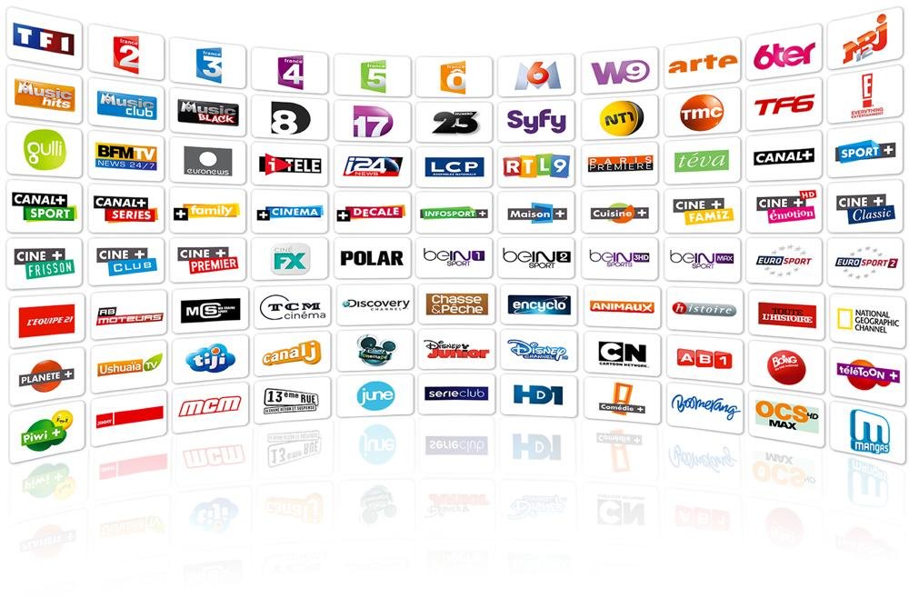 Chaînes françaises IPTV TF1 France 2 M6 Canal Plus disponibles en streaming