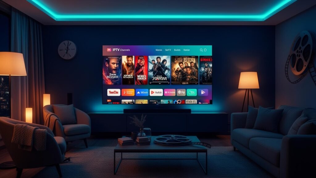 Abonnement IPTV 12 mois streaming HD 4K toute l année