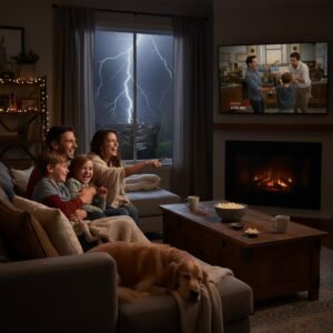 IPTV plus stable que le satellite en cas d’orage ou de forte pluie